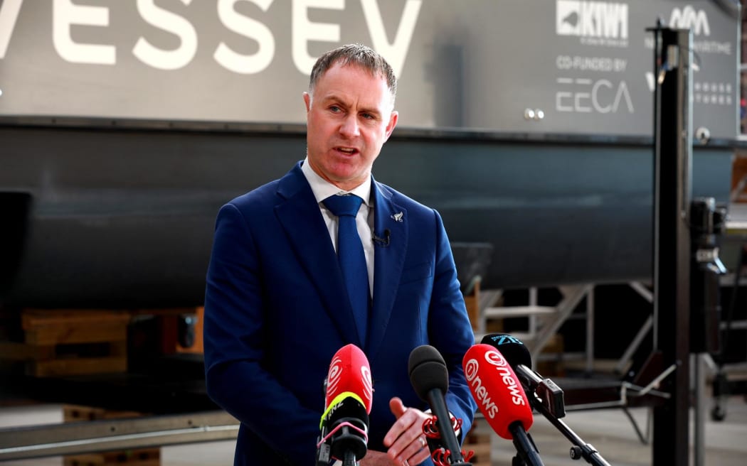 Climate Change Minister Simon Watts.