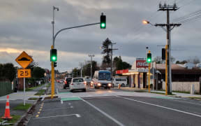 The new crossing on State Highway 3 in Inglewood.
