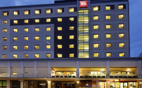 The Ibis hotel Christchurch.