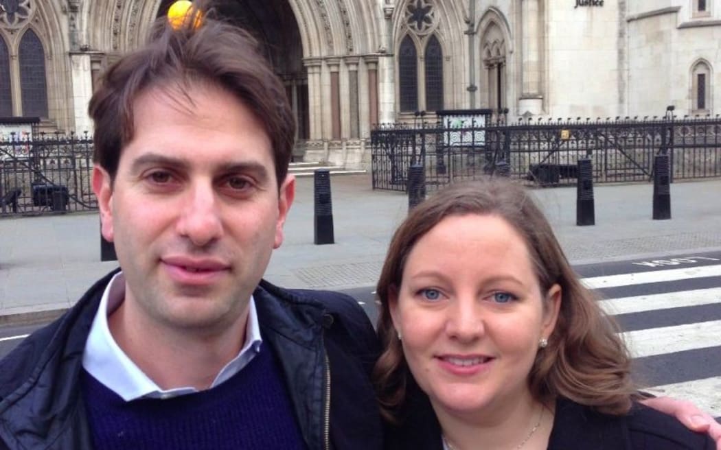 Charles Keidan and Rebecca Steinfeld
