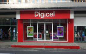 A branch office of Pacific mobile operator, Digicel, in Vanuatu's capital Port Vila.