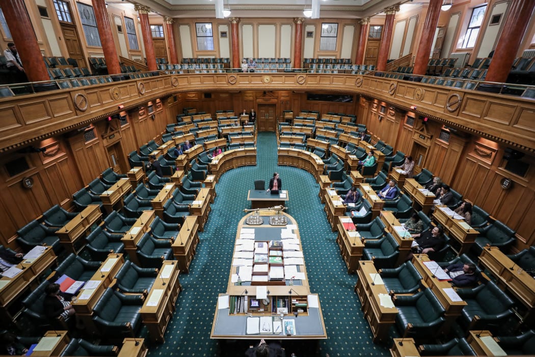 Wide view of Parliament's Debating Chamber