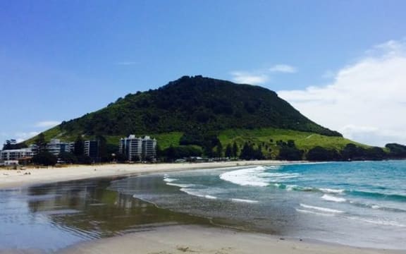 Mauao is used as a training ground to get fit.