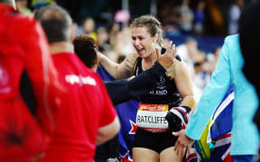 Julia Ratcliffe of New Zealand wins gold in the Women's Hammer Throw Final. Gold Coast 2018 Commonwealth Games, Athletics, Carrara Stadium, Gold Coast, Australia. 10 April 2018 © Copyright Photo: Anthony Au-Yeung / www.photosport.nz