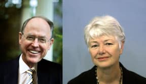 Don Brash and Jeanette Fitzsimons