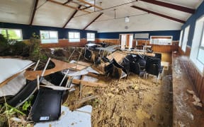 Ōakura Community Hall had been devastated by a slip that smashed through the rear wall and filled the hall with mud, trees and debris on Sunday 18 January, 2026. Muddy water was continuing to flow out the hall's front doors hours after the slip begun. The hall was only reroofed and renovated about 18 months ago, after a massive community fundraising effort.