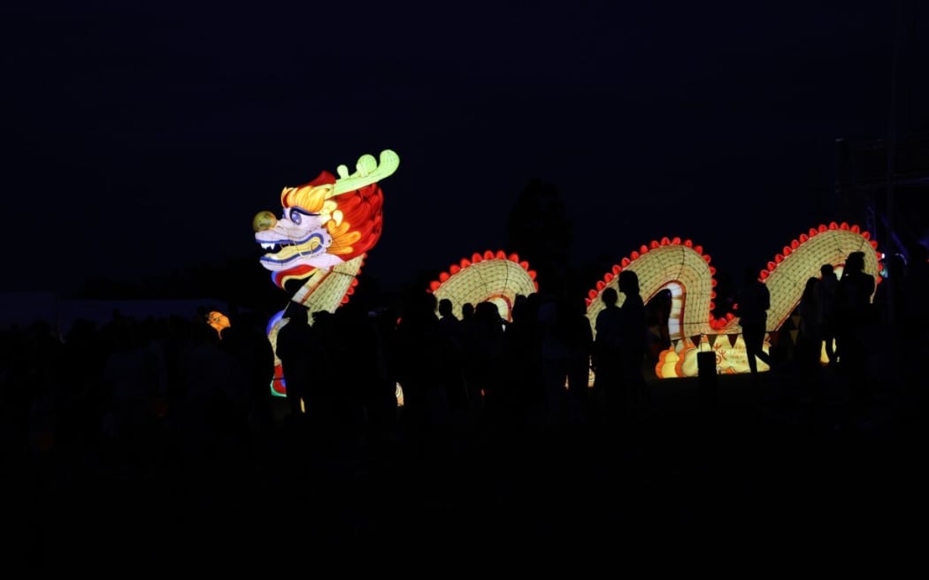 Auckland Lantern Festival, a 30-metre-long handmade lantern has been commissioned to represent the Year of the Dragon in 2024.