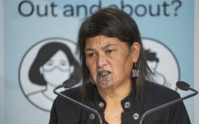 - POOL -  Foreign Affairs Minister Nanaia Mahuta during the post-Cabinet press conference with Prime Minister Jacinda Ardern, Parliament, Wellington. 07 March, 2022.  NZ Herald photograph by Mark Mitchell