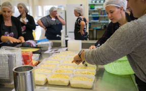 The Bellyful team in action