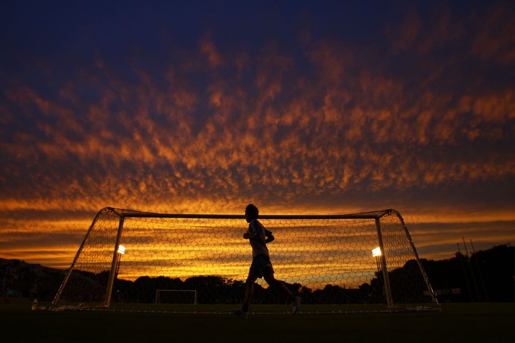 JULY 28, 2008 - Football : Japan national team training session on July 28, 2008 in Chiba, Japan. (Photo by Tsutomu Takasu)