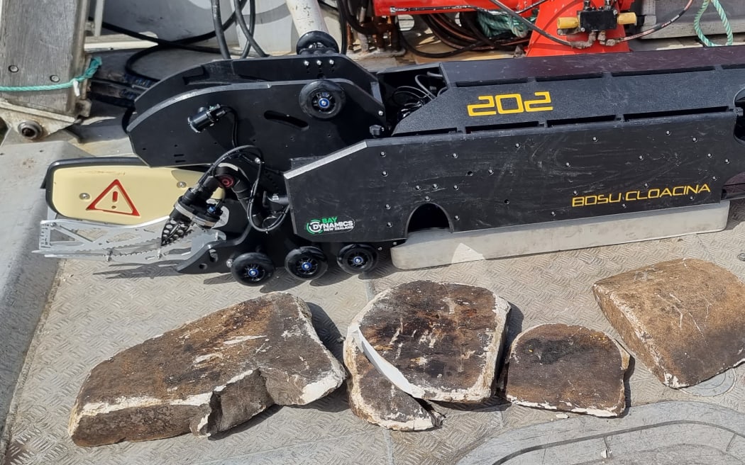 Bay Dynamics, now part of SYOS Aerospace, unmanned underwater vehicle UUV unit 202.