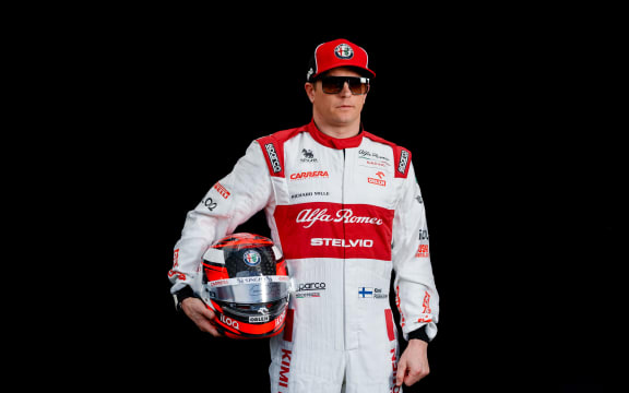 Finnish F1 driver Kimi Raikkonen.