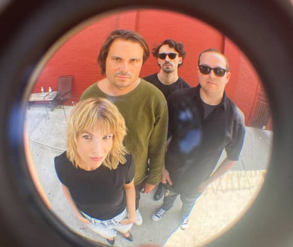 The founders of 404 Media, from left to right: Samantha Cole, Jason Koebler, Joseph Cox, and Emanuel Maiberg.