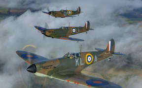 A still from the 2018 documentary Spitfire