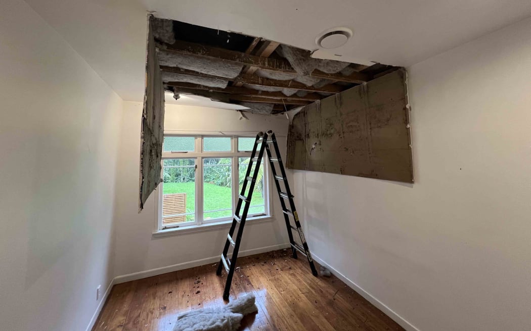Water damage.