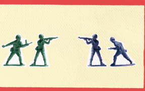 Toy soldier graphic