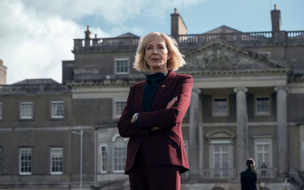Allison Janney as as vice president Grace Penn in Netflix's The Diplomat Season 2.