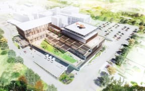 An artist's impression of the new East Wing at Taranaki Base Hospital.