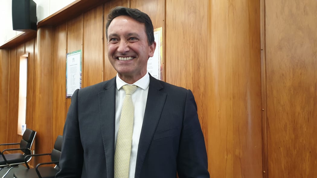 Taranaki regional council chairman David McLeod.