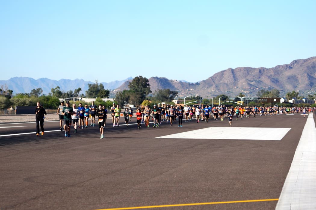 Running the runway in Dunedin