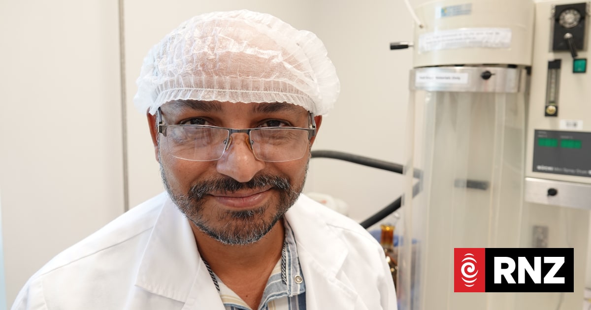 Dr Arup Nag with ANDFOODS cream