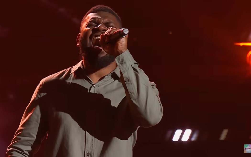 Chris Cobb wowed judges with his cover of Cold Chisels 'When The War Is Over.'