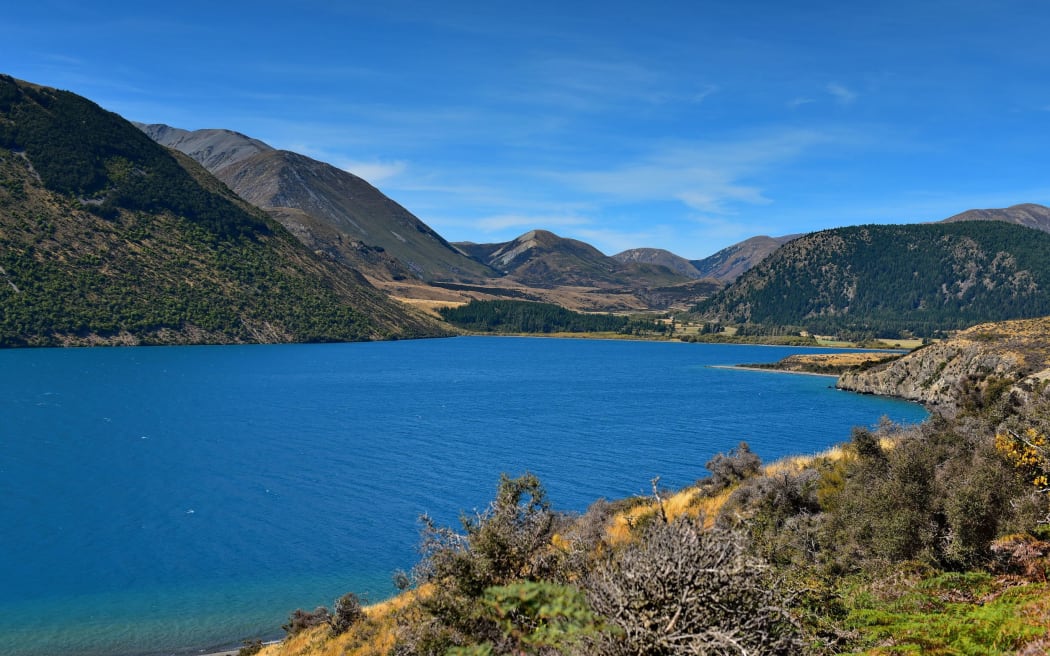 Lake Coleridge in Mid Canterbury.