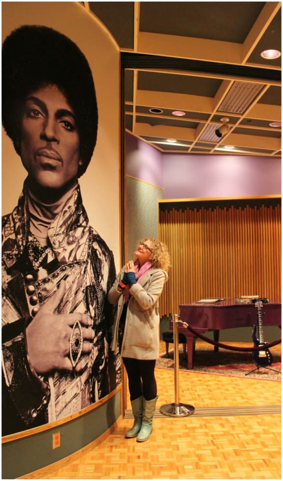 Georgia in Paisley Park's Studio B