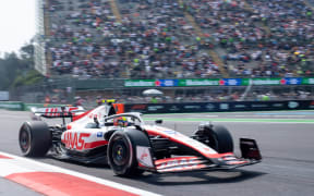 Haas driver Mick Schumacher at the Mexican Grand Prix.