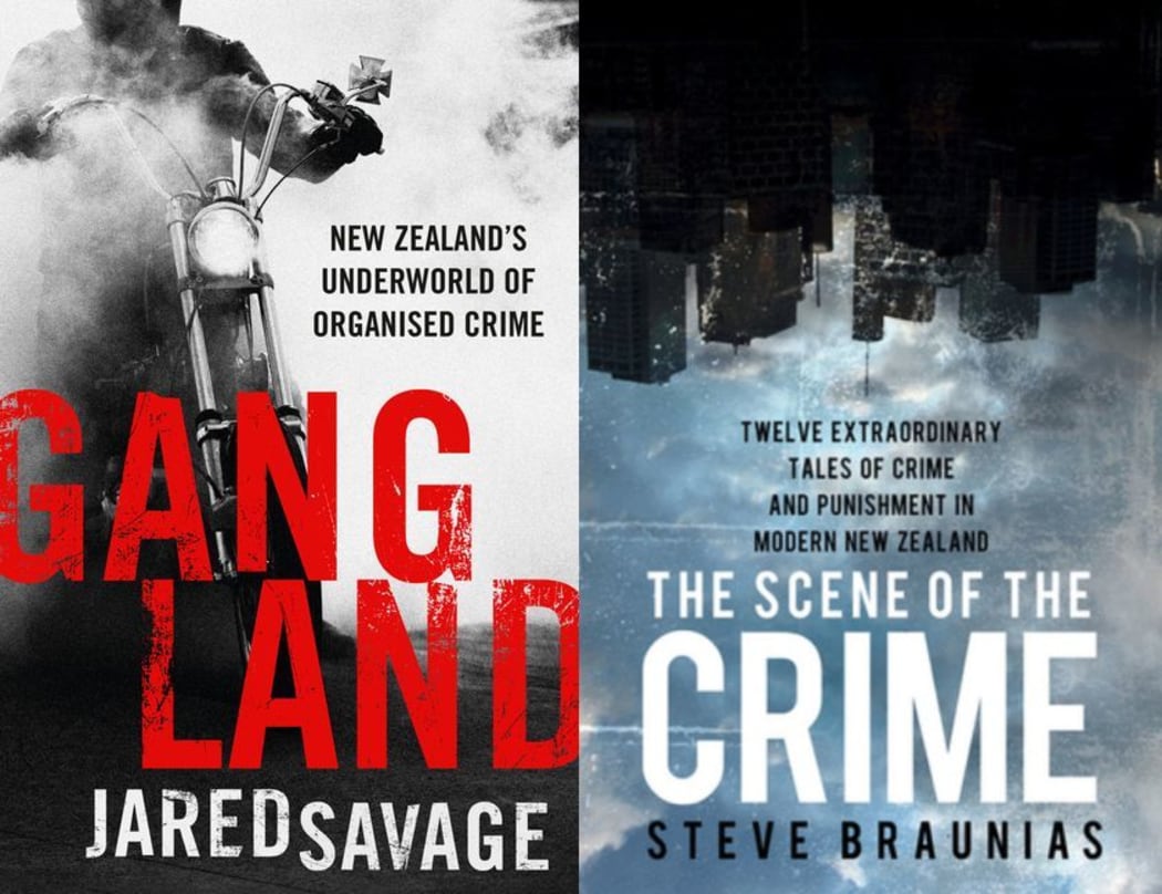 Book covers for Gang Land and The Scene of the Crime
