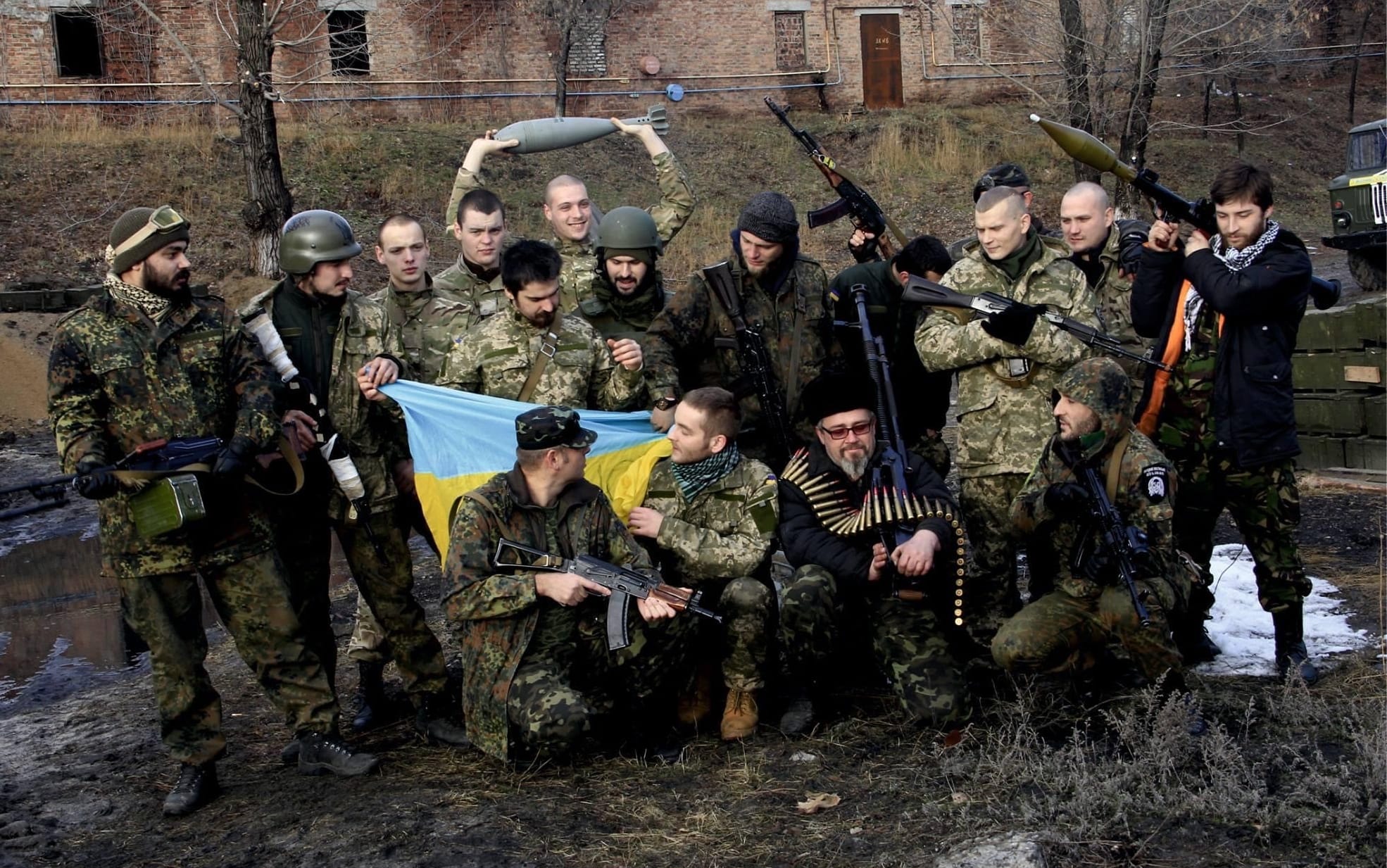 The Bob Marley Volunteer Defence Squad in Ukraine.