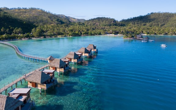 Likuliku Lagoon Resort in Fiji.
