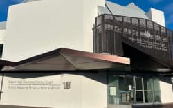 The man is on trial at the Napier District Court. Photo / Ric Stevens