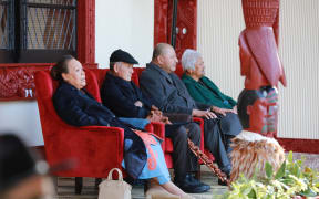 A large Pacific delegation with leaders from an array of Pacific countries were welcomed by Kingi Tuheitia to Turangawaeware Marae during his koroneihana celebrations.