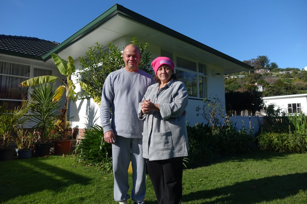 Wayne and Kisa Coles love living across from the river and say they have had no problem getting insurance cover for floods.