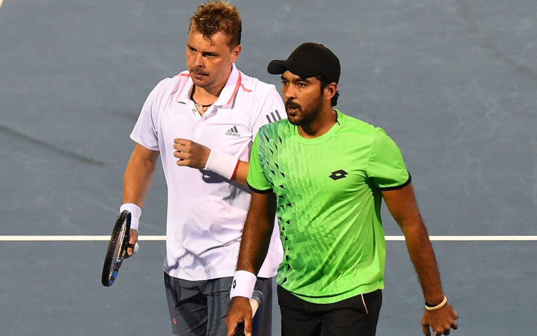 Marcin Matkowski and Aisam-Ul_Haq Qureshi.