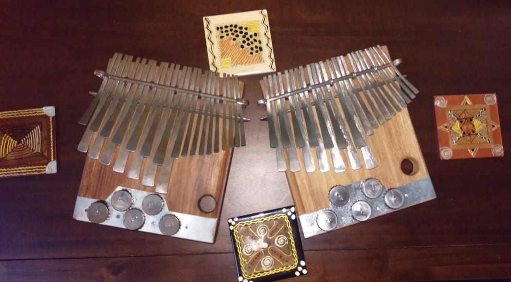 Two mbira - traditional Zimbabwean instrument