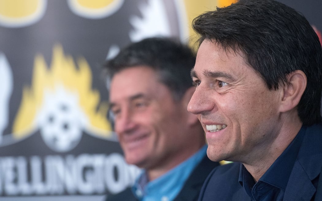 Darije Kalezić and Rado Vidosic (left)