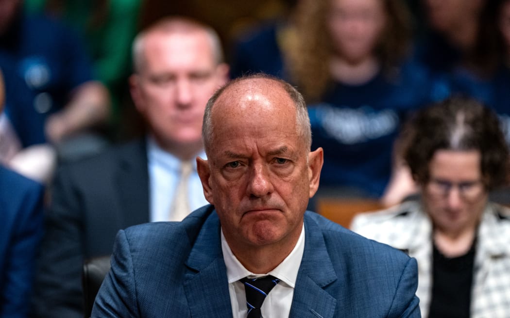 WASHINGTON, DC - MAY 1: UnitedHealth CEO Andrew Witty testifies before the Senate Finance Committee on Capitol Hill on May 1, 2024 in Washington, DC. In February hackers stole health and personal data of what UnitedHealth says is "potentially a substantial proportion" of patient information from its systems.   Kent Nishimura/Getty Images/AFP (Photo by Kent Nishimura / GETTY IMAGES NORTH AMERICA / Getty Images via AFP)
