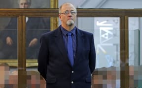 Mark Lundy before the verdict.