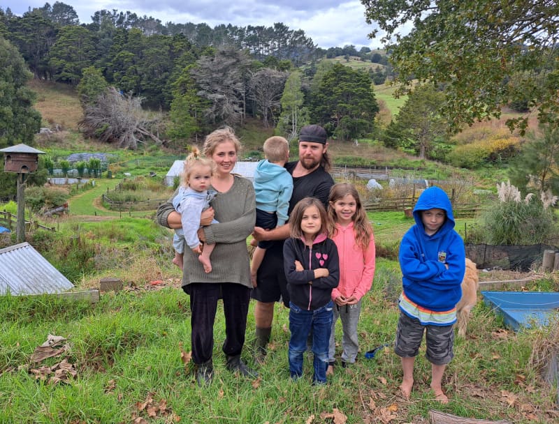 Luke and Deborah Halford and their children.