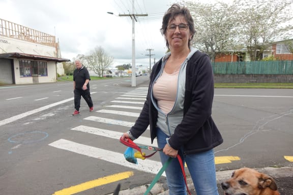 Becca Cunningham says the crossing should be moved.