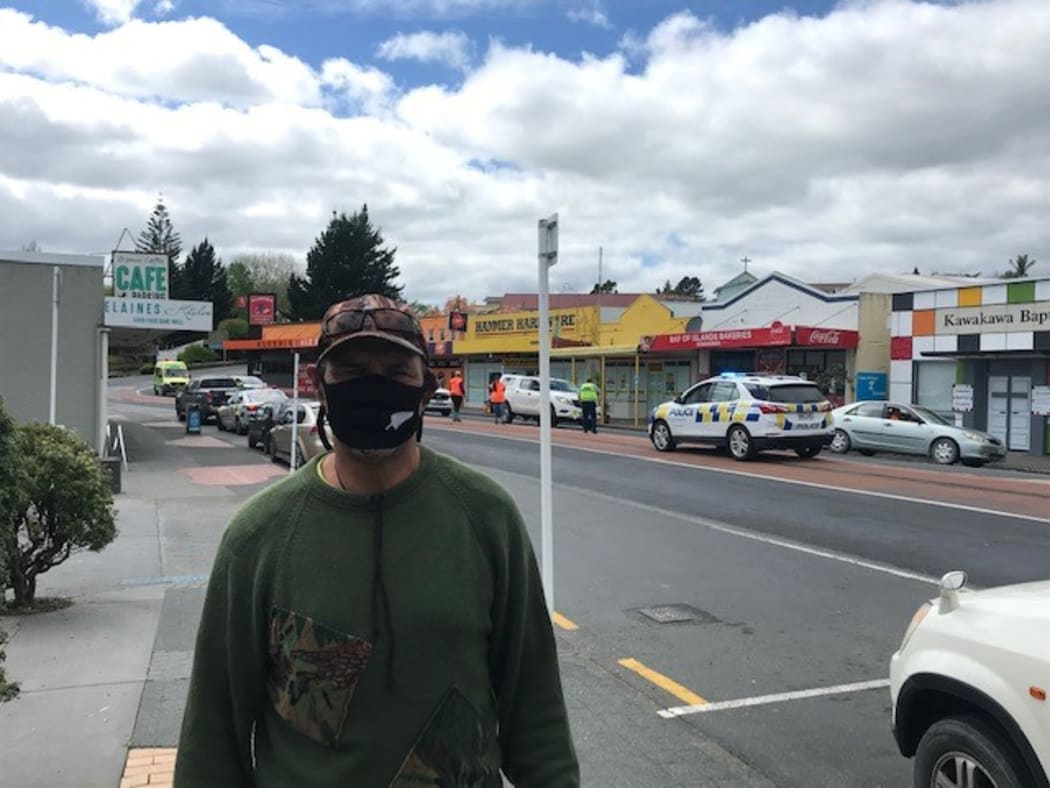 Kawakawa local Kahu Mahanga.