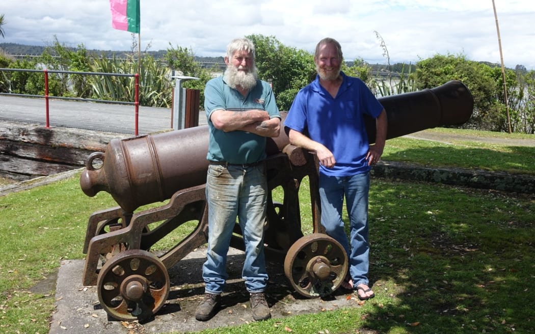 Colin Adams, left, and Don Neale hope things go off with a bang.
