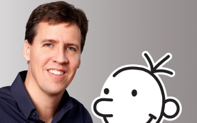 Jeff Kinney and Greg Heffley