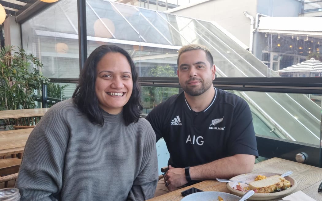 All Blacks fans in Auckland