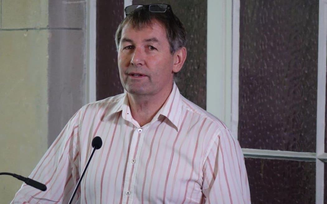 The chairperson of Dunedin's Digital Community Trust, Peter Hills.
