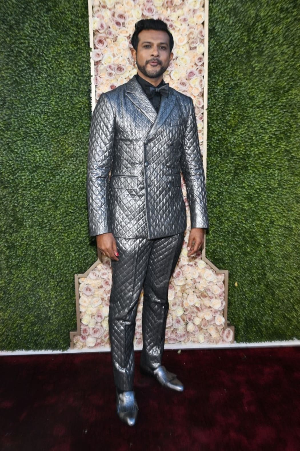 Utkarsh Ambudkar at the 81st Golden Globe Awards held at the Beverly Hilton Hotel on January 7, 2024 in Beverly Hills, California.