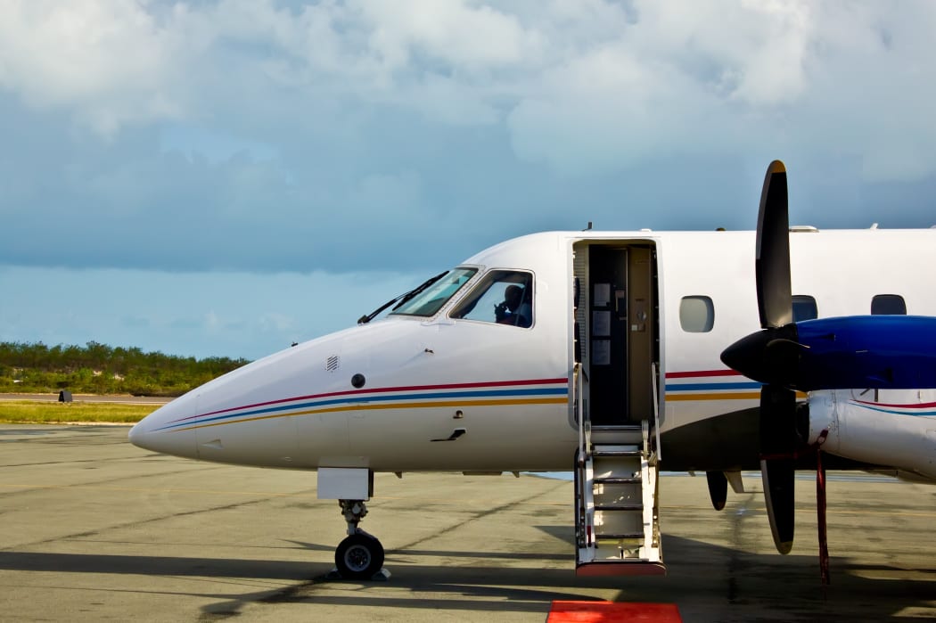 The air charter sector will eventually need the borders to reopen if it's to survive, one operator said (file picture).