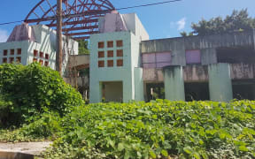 Soon to be renovated delapidated mall in the CNMI